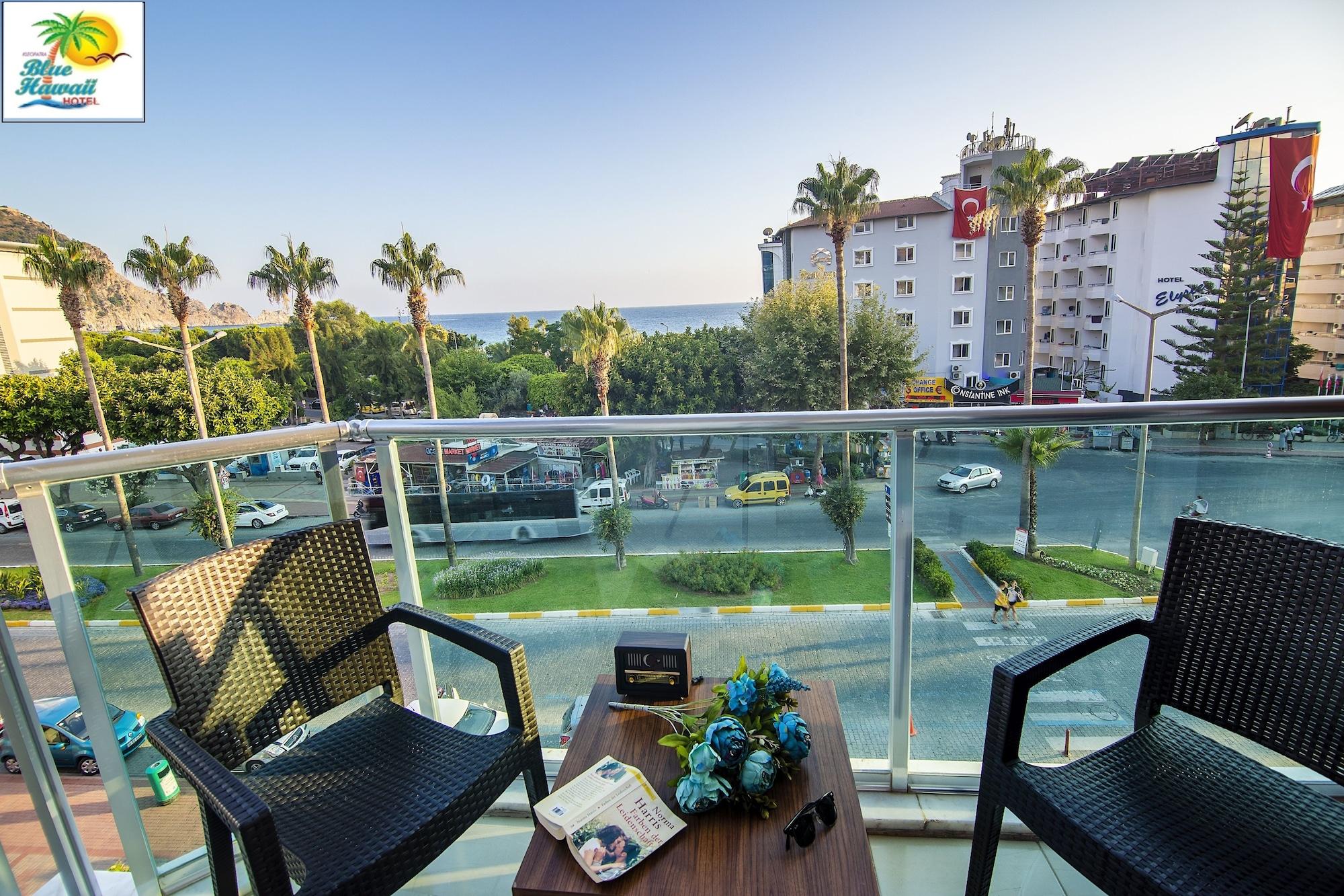 Kleopatra Blue Hawai Hotel Alanya Kültér fotó