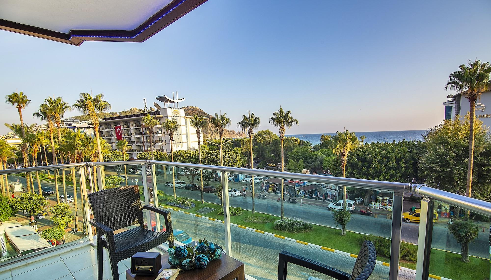 Kleopatra Blue Hawai Hotel Alanya Kültér fotó