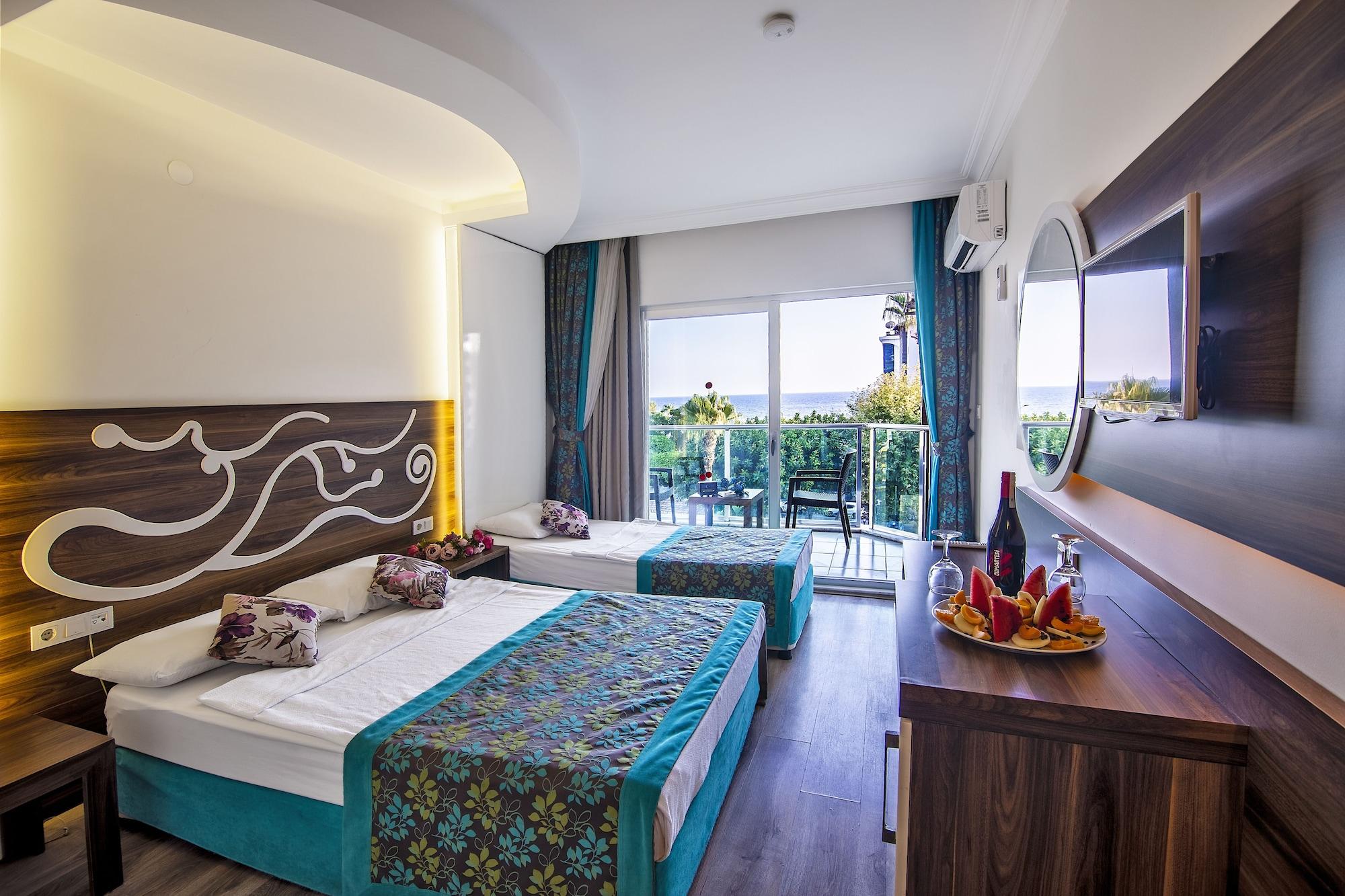 Kleopatra Blue Hawai Hotel Alanya Kültér fotó