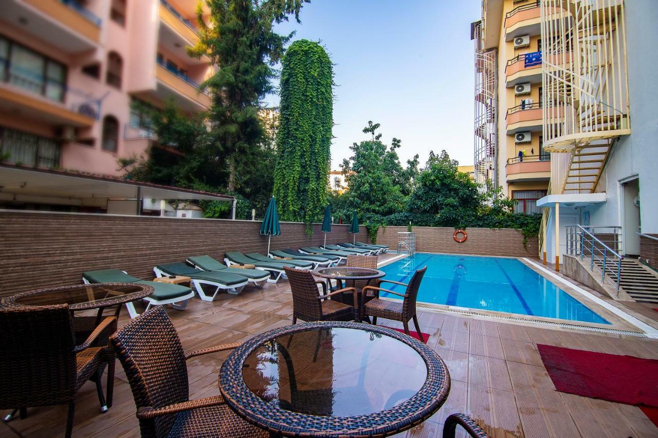 Kleopatra Blue Hawai Hotel Alanya Kültér fotó